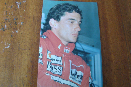Cart Tipo Postal / Ayrton Senna / Visual Serio 0