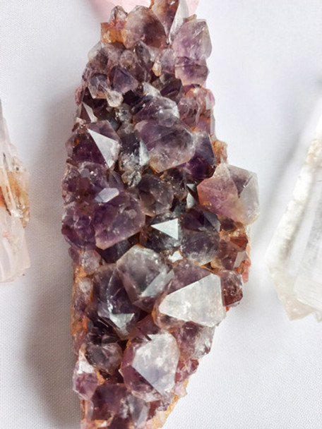 Cristal De Cuarzo - Drusa De Amatista (violeta) Grande 0