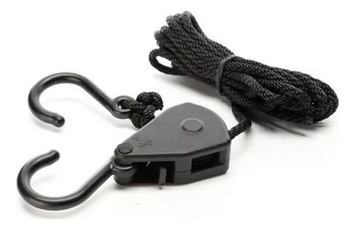 Par Poleas Plásticas Regulables Cultivo Indoor 5kg Carpas 0