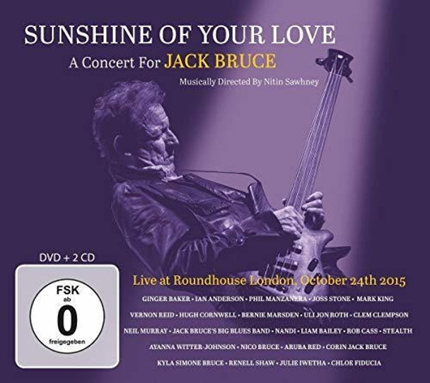 Cd Sunshine Of Your Love A Concert For Jack Bruce - Artista 0