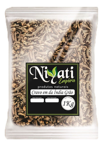 Cravo Da Índia Em Flor Grão 1kg - Niyati 0