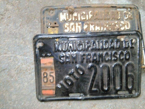 Patene De Moto Antigua 0