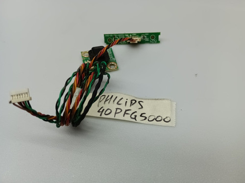 Botonera Y Receptor Ir Tv Led 40 Philips 40pfg5000 0