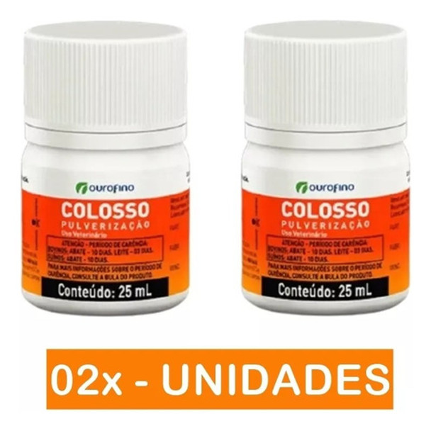 Kit 02x Colosso Ourofino 25ml Pulverização 0
