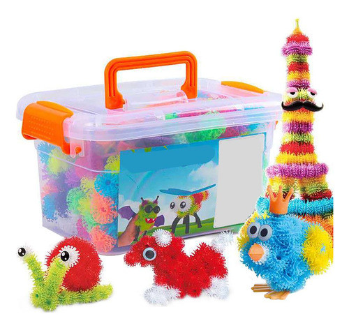 400 Pcs Diy Sticky Balls Aprendendo A Desenvolver 0