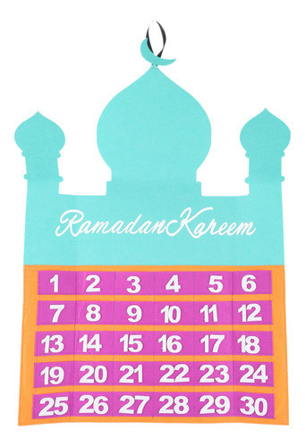 Calendário Do Ramadã: Calendário De Contagem Regressiva Susp 0