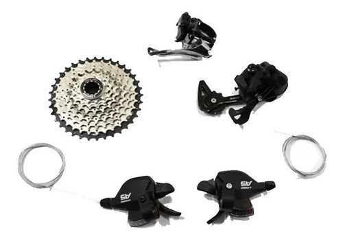 Grupo Ltwoo A5 Transmisión 27v Compatible Shimano Completo 0