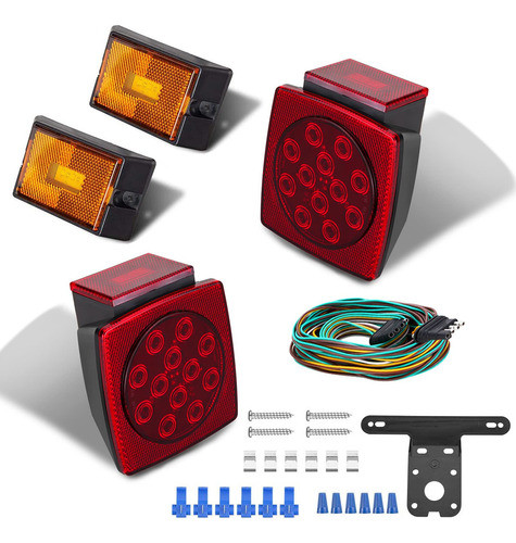 Limicar Kit De Luz De Remolque, Kit De Luces Led De Remolque 0