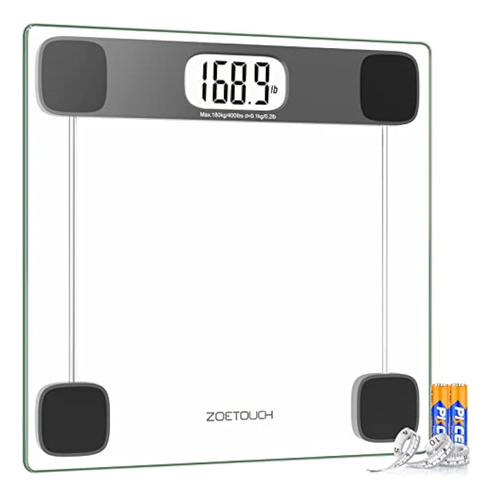 Zoetouch Báscula De Baño Digital Para Peso 0