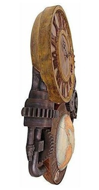 Diseño De Engranajes Toscano Del Tiempo - Reloj De Pared Di 0