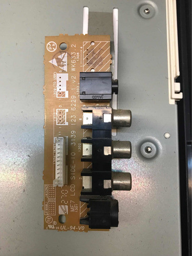 Placa Entrada Audio / Video Philips 32pfl5332 0