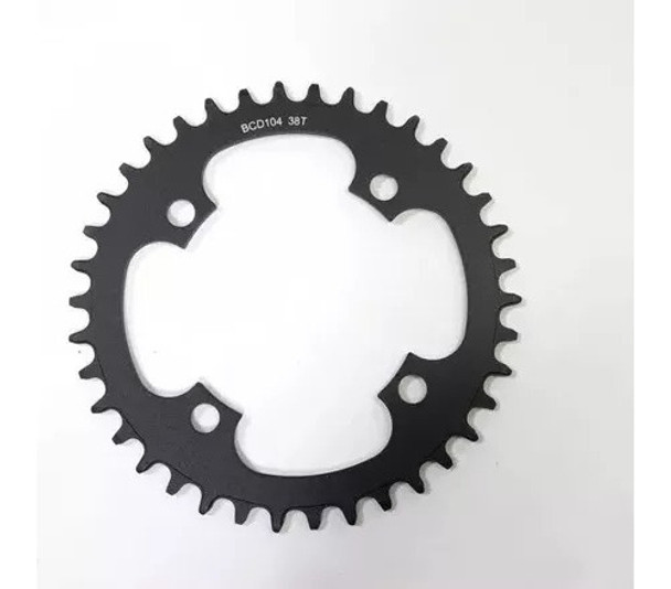 Monoplato Wkns Aluminio 36 Dientes Bcd 104 - Lucas Bike 0