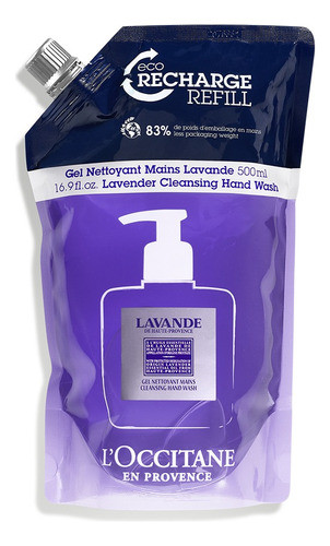 Sabonete Líquido Lavanda Para Mãos 500ml Refil 0