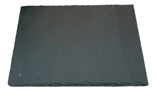 Bandeja Piedra Laja Negra Rectangular Grande 0