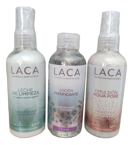 Laca - Kit Piel Grasa O Mixta: Higiene Y Control Del Brillo 0