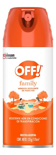 Repelente Off Family Pack X 6 Unidades 0