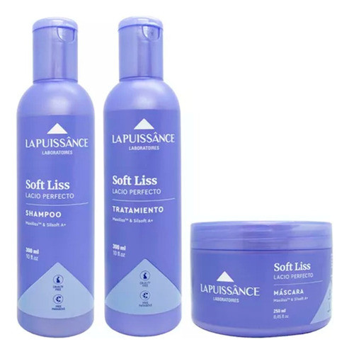 La Puissance Soft Liss Shampoo + Acondicionador + Máscara 0