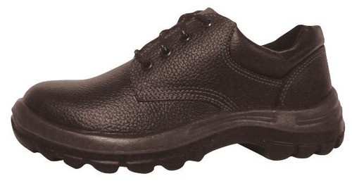 Zapato De Cuero Negro,pta.acero,talle:36  Worksafe 0