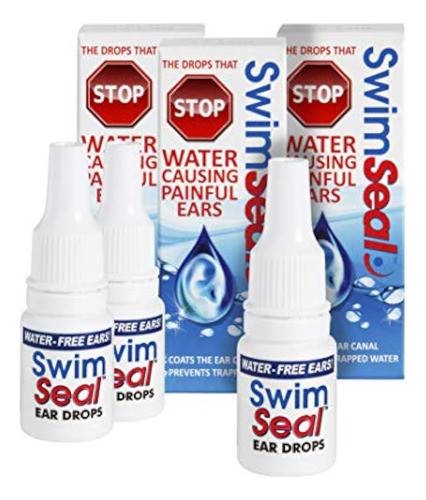 Swimseal Pro Paquete De 3 Gotas Protectoras Y 0