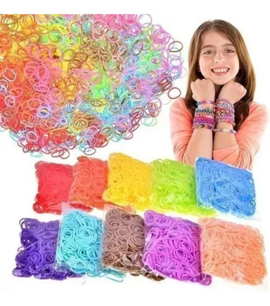 Gomitas Para Crear Pulseras Collares Trenzas Para El Pelo 0