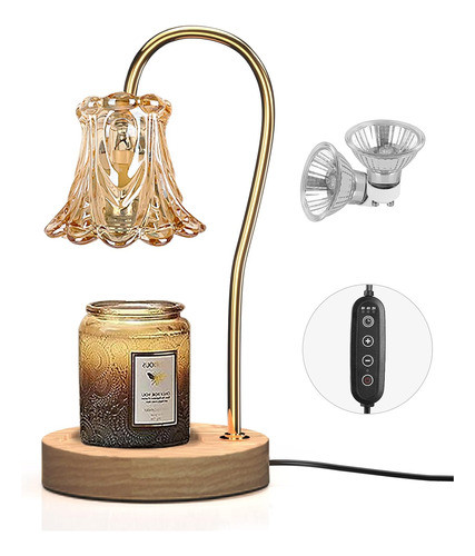 Lámpara Calentadora De Velas Regulable Con Temporizador 0