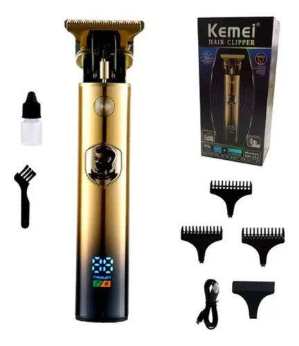 Maquina Patillera Kemei Inalambrica 0