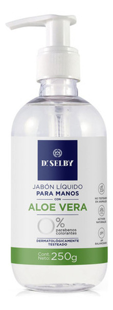 Jabon Liquido Dr Selby Aloe Vera 250 G 0