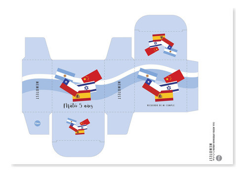 Juego Imprimible Banderas Del Mundo Tukit 0