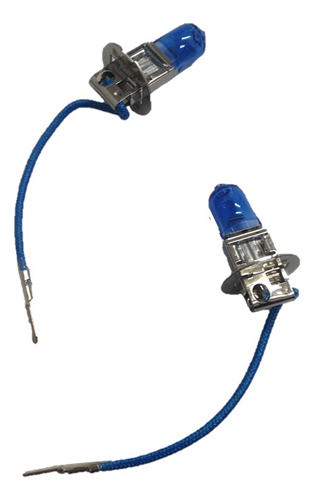 Juego De Lamparas Deep Blue H3 Efecto Xenon 0