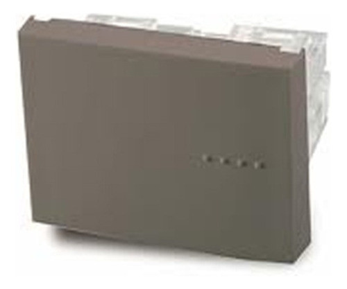 Mod. Llave De Luz Bipolar Doble Bauhaus Gris 0