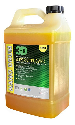 Desengrasante Citrico Super Concentrado  3d Super Citrus Apc 0