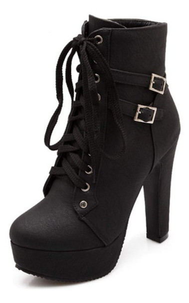 Susanny Botas De Tobillo Para Mujer De Otoño, Redondas, Con 0