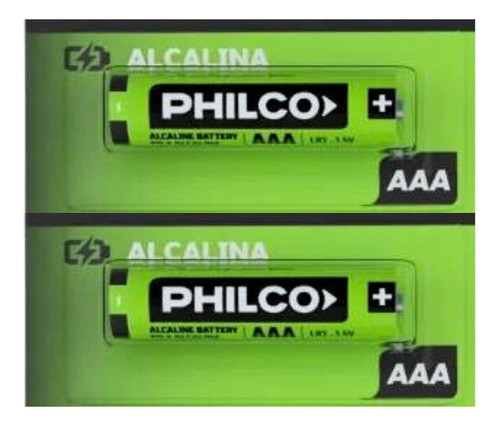 Philas Philco Aaa Alcalina 1,5v 2 Unidades - Hurlinbox 0