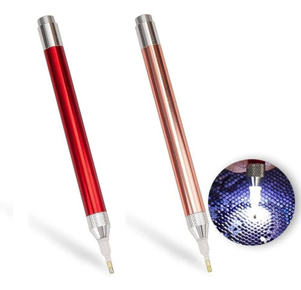 Boligrafo Led Para Pintura Con Diamantes Bordado Bricolaje 0
