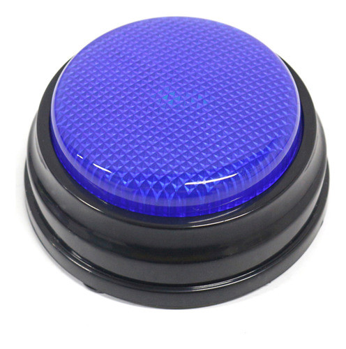 Caixa De Voz Com Aprendizado De Botão Led Gravável Azul 0