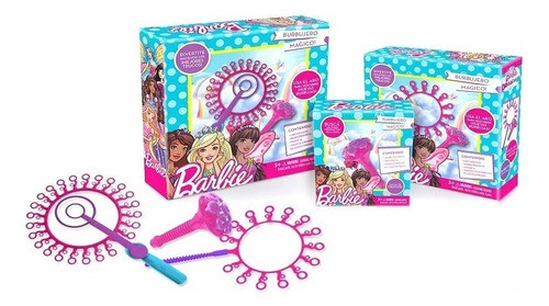 Burbujero Grande Barbie Fabrica De Burbujas Bubble Lab 0