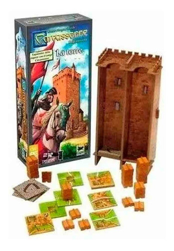 Carcassonne La Torre - Expansion - Devir 0