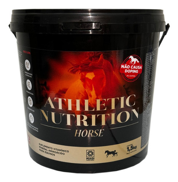 1,5kg Suplemento Premium C/ Creatina - Cavalos Potros Massa 0