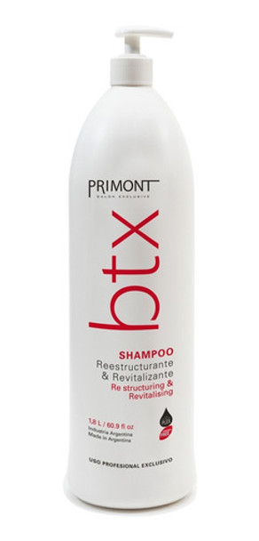 Shampoo Primont Btx 1800ml Profesional 0