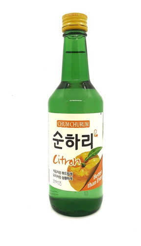 Soju Bebida Coreana Sabor Limón 360 Ml 0