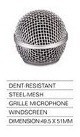 Bocha Microfono Metal Parquer M-3 Cuota 0