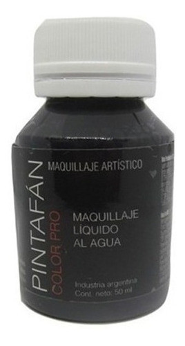 Maquillaje Liquido Brillante Negro 50ml Pintafan  Lefemme 0