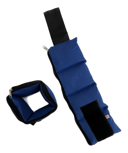 Pesas Tobilleras 1kg Reforzadas El Par Con Peso Gym 0