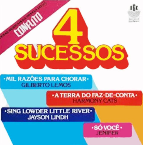 Cd Novela Conflito - 4 Sucessos 0