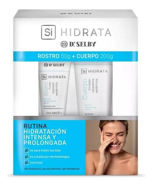 Pack Dr Selby® Si Hidrata Crema Rostro + Crema Cuerpo 0 Pack Dr Selby® Si Hidrata Crema Rostro + Crema Cuerpo 0
