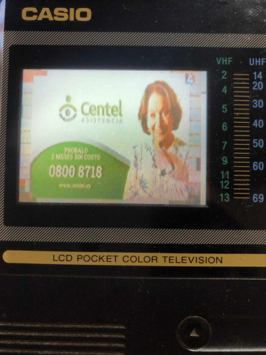 Micro Televisor Casio Lcd Color 0