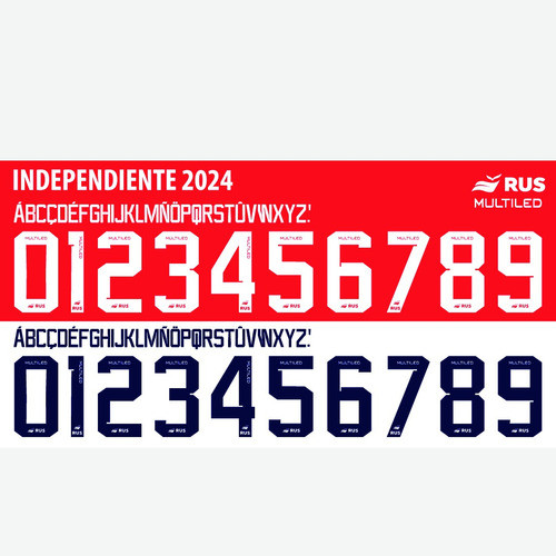 Tipografía Independiente 2024 0