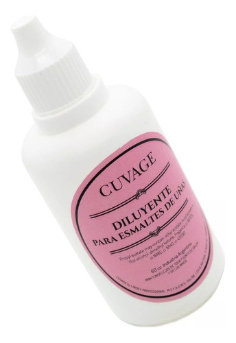 Diluyente Para Esmaltes Con Gotero X 60ml - Cuvage 0