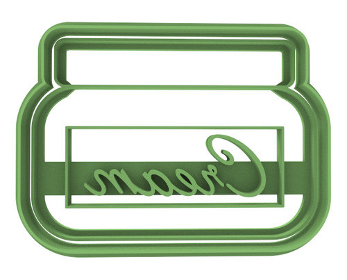 1700 Crema Pote Cortante Para Galletas 0