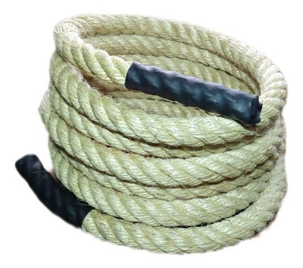 Corda De Sisal Natural Exercicios Cabo De Guerra 24mm X 30m 0